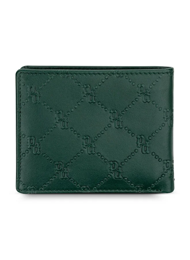 POLICE Police Antiquity Wallet for Men - PELGW2200104, Green