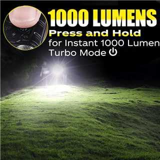 KunHe K2 2 Pack 1000 High Lumens Keychain Flashlight with Tail Magnet Super Bright Rechargeable Stocking Stuffers Mini Small Portable Pocket Flashlights - Image 2