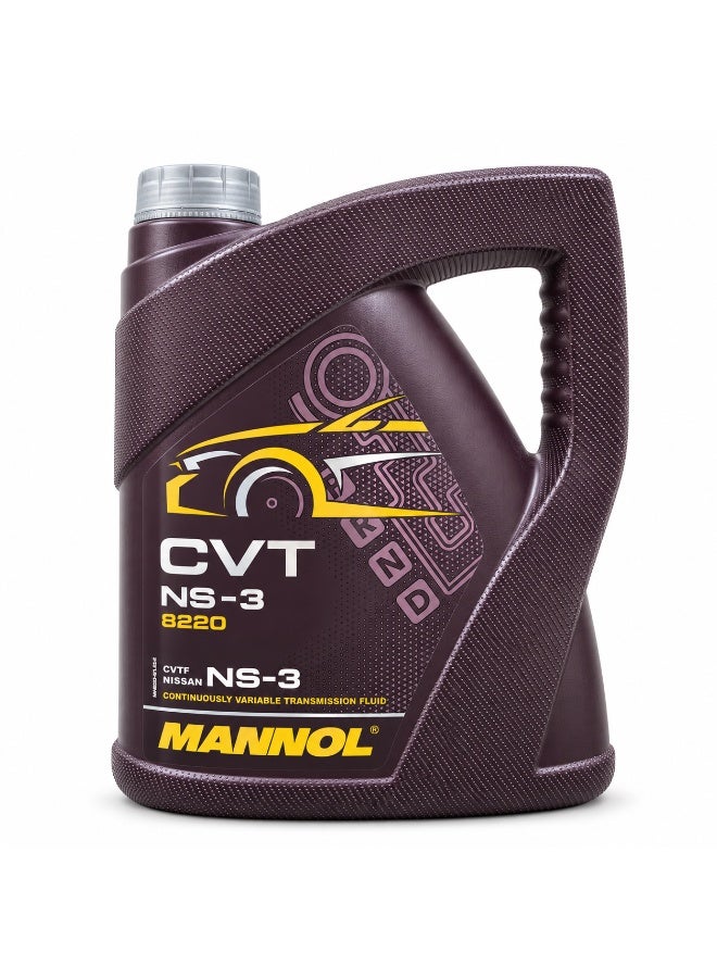 MANNOL CVT NS-3 8220 Continuously Variable Transmission Fluid, 4 Litres - Image 1