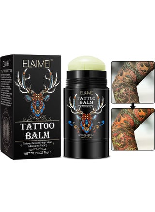 Tattoo Aftercare Butter Balm - Aftercare Tattoo Cream For Old And New Tattoo - Color Brightener And Enhancing Moisturizer - Natural Tattoo Care Balm Tattoo Cream 75G - pzsku/ZA4C4F533649C5B7AA3CBZ/45/_/1699955738/6d615e80-204e-4edd-9fdc-fd68297ee2e7