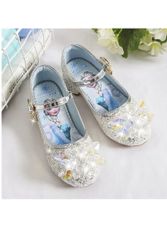 Generic Girls princess shoes new style children's crystal shoes fashionable princess shoes high heel children's shoes little girl performance shoes  - Image 2
