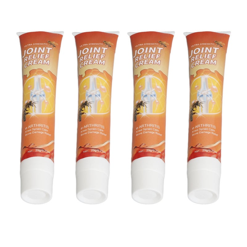 Joint Care Cream: 4pcs 20g Each - Repair Cartilage Tissue & Improve Joint Flexibility Arthritis Pain Relief Cream for Daily Home Use, Wrist Shoulder Knee Ankle Elbow Back Care - Image 5