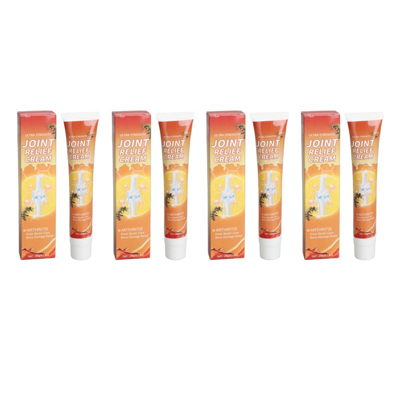 Joint Care Cream: 4pcs 20g Each - Repair Cartilage Tissue & Improve Joint Flexibility Arthritis Pain Relief Cream for Daily Home Use, Wrist Shoulder Knee Ankle Elbow Back Care - Image 1
