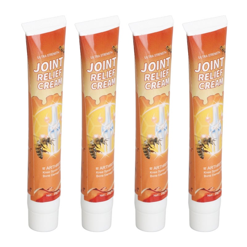 Joint Care Cream: 4pcs 20g Each - Repair Cartilage Tissue & Improve Joint Flexibility Arthritis Pain Relief Cream for Daily Home Use, Wrist Shoulder Knee Ankle Elbow Back Care - Image 4