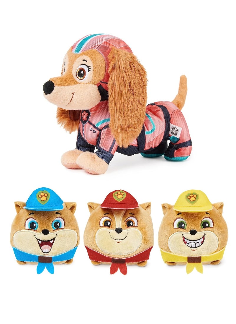 PAW PATROL Paw Patrol Movie2 - Liberty & Jr. Patrollers Feature Plush  - Image 1