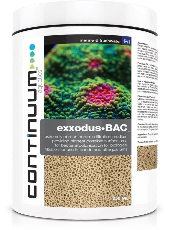 Continuum Aquatics "Exxodus-BAC", High porosity filtration medium, 250 ML - Image 2