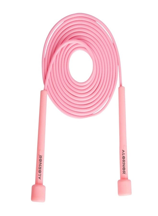 ALORNOR Skipping Rope for Men, Women and Children Jumping Rope With Adjustable Height Speed Skipping Rope for Exercise Workout, Gym, Sports, Fitness Adjustable Exercise Rope, Home Workouts. (Pink) - Image 1
