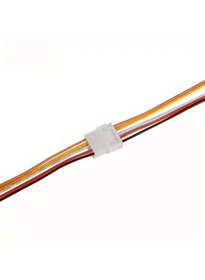 10 أزواج من موصلات JST XH2.54 2.6 بين مع أسلاك 26AWG 6 بين ملونة للإلكترونيات الروبوتية - Image 4