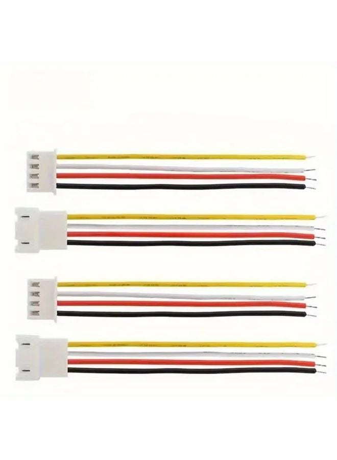 10 أزواج من موصلات JST XH2.54 2.6 بين مع أسلاك 26AWG 6 بين ملونة للإلكترونيات الروبوتية - Image 5