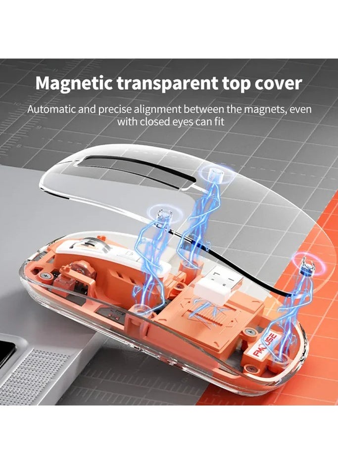 Generic Mouse M233 Multimode Wireless Transparent Design  - Image 2