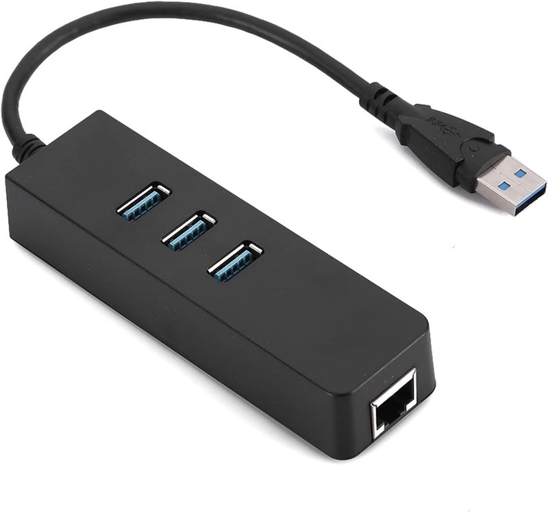 DM - HE27 RTL8153 USB 3.0 Ethernet Converter Adapter with 3 Port 3.0 HUB to RJ45 Drive - Free - Image 5