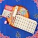 GUSTARIA American Mahjong Tile Set Large Mahjong Tiles Set with 166 Numbered Ivory Tiles Beautiful CaseEnglish Instruction Mahjong Game Set - Image 4