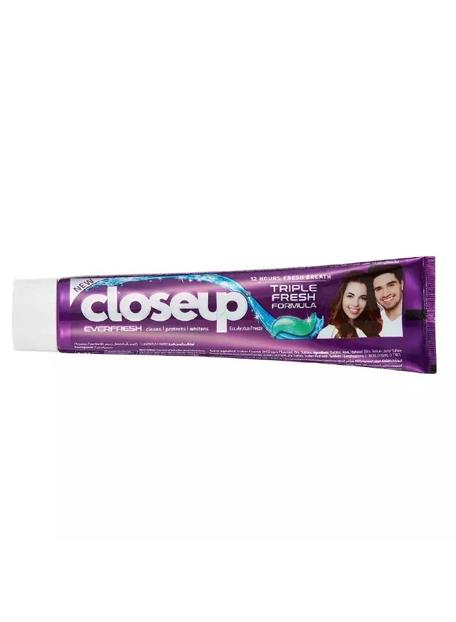 Closeup Everfresh Cleans Protects and Whitens Toothpaste 120ml, 12 Hours Fresh Breath Whitening Toothpaste - Image 1