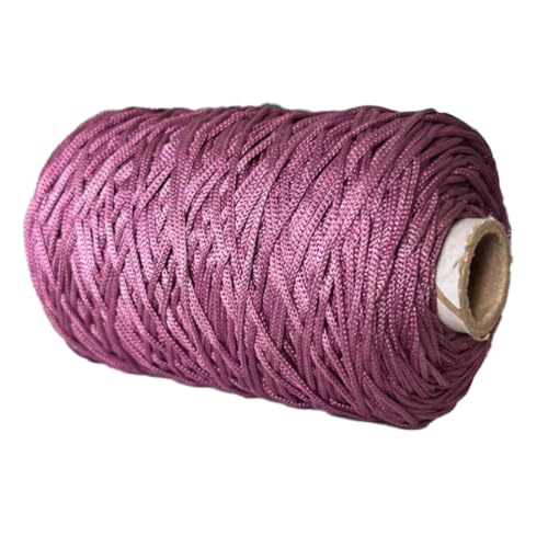 Crochela 2 MM Nylon Macrame Cord/Thread/Dori (Purse Thread) (200 Grams | 150 Meters) for Jewellery Making, Bags, Bracelet and Many Other DIY Crafts (Mauve) - Image 3