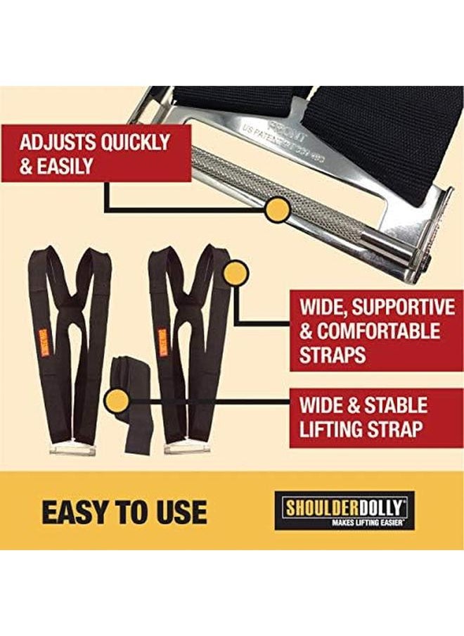 Moving Straps Lifting Strap For 2 Movers Move Lift Carry And Secure Furniture Appliances Heavy Bulky Objects Safely Efficiently More Easily Like The Pros Essential Moving