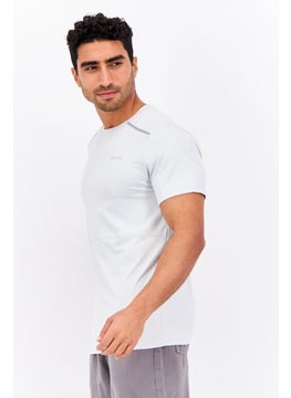 Nordland Men Sportswear Fit Short Sleeves Training T-Shirt, Light Grey  - Image 2