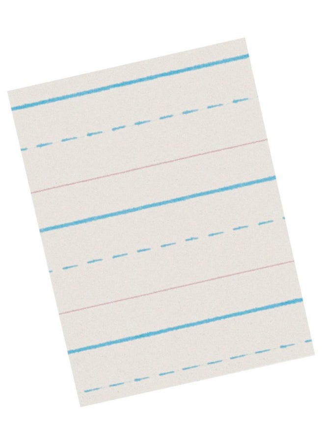 School Smart - - 85338 Zaner-Bloser Paper, 1/2 Inch Ruled, 10-1/2 X 8 Inches, 500 Sheets,White - Image 1