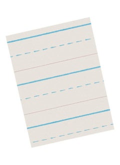 School Smart - 85338 Zaner-Bloser Paper, 1/2 Inch Ruled, 10-1/2 X 8 Inches, 500 Sheets,White  - Image 2
