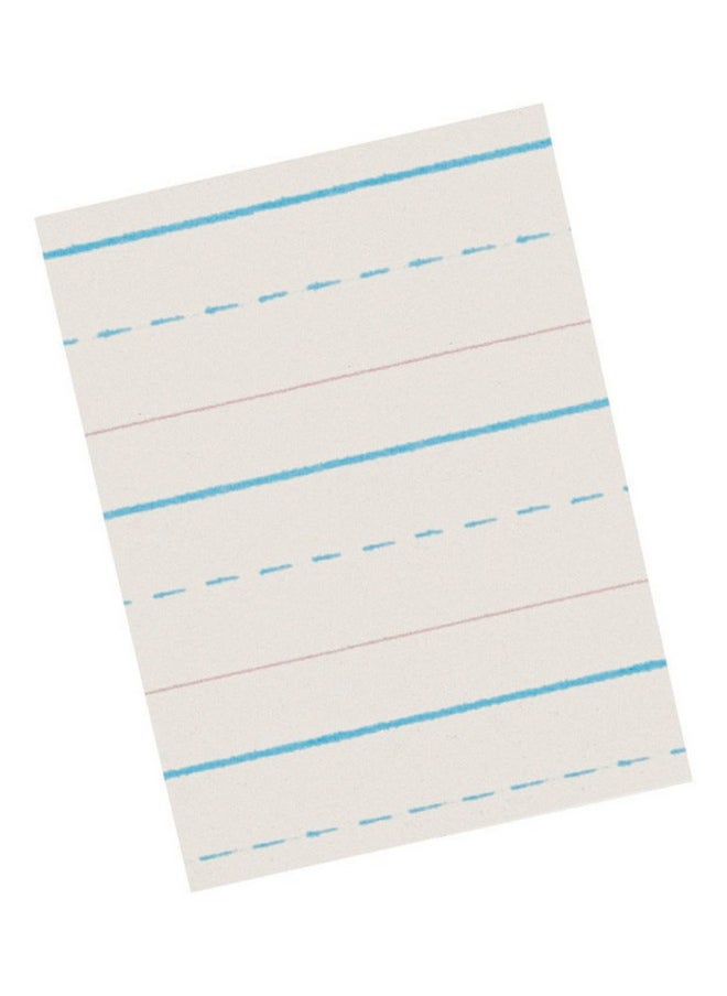School Smart - - 85338 Zaner-Bloser Paper, 1/2 Inch Ruled, 10-1/2 X 8 Inches, 500 Sheets,White - Image 1