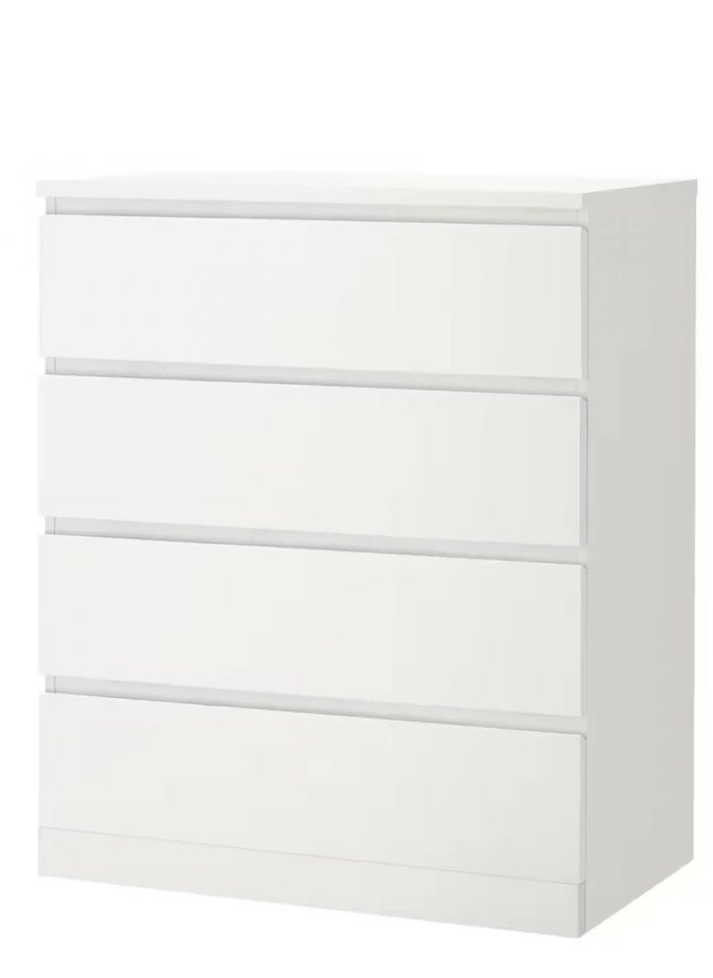 Qasr Albayan - Cabinet of 3 drawers white‎80x100 cm‏ - Image 1