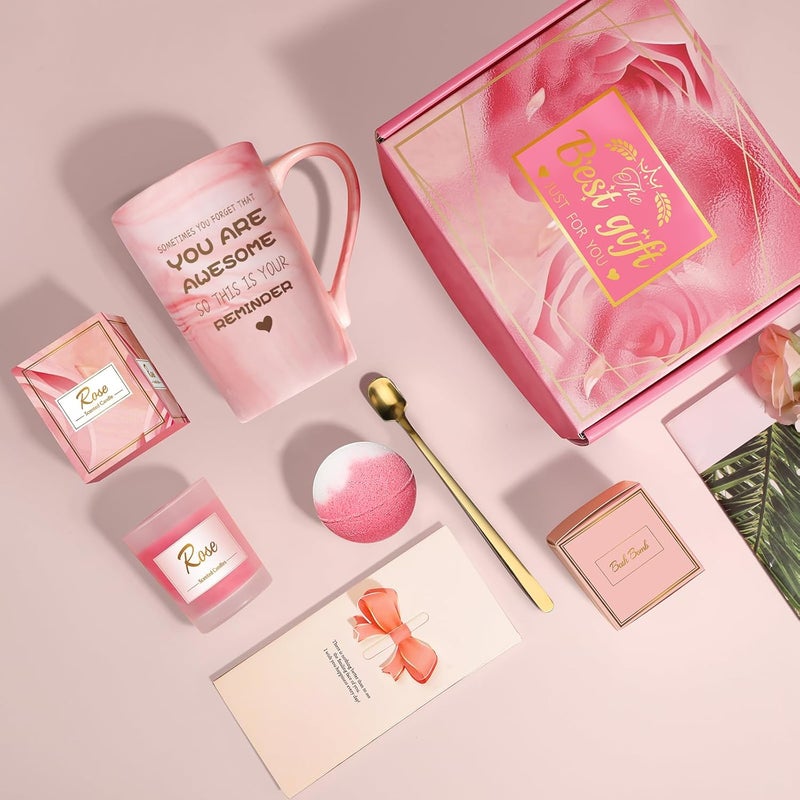 Eletorot Happy Birthday Gifts for Women: Spa Gift Baskets for Women, Relaxation Gifts for Women, Happy Birthday, Christmas, Anniversary Gifts for Women Mom Wife Sister Girlfriend Her - Image 5