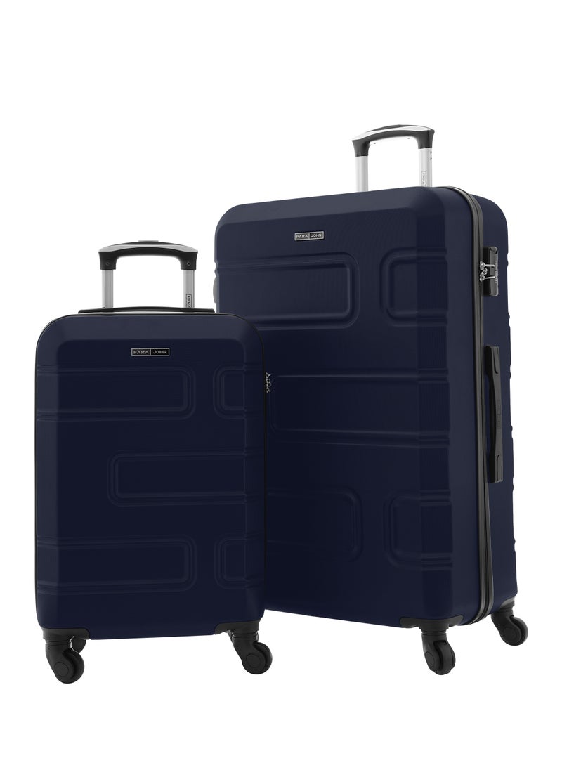 PARAJOHN - Neo ABS Hardside Spinner Luggage Trolley Set Navy - Image 1