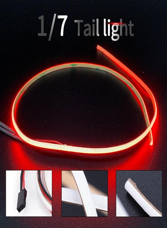 MOHERO 1/7 RC Led Light Strip Taillights for 1/7th ARR-ma Limitless F1 Upgrade Parts - Image 4