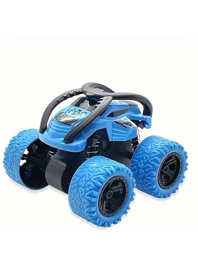 مجموعة سيارة مونستر الزرقاء لعبة هدية للأولاد والبنات عمر 3-6 سنوات - Image 1