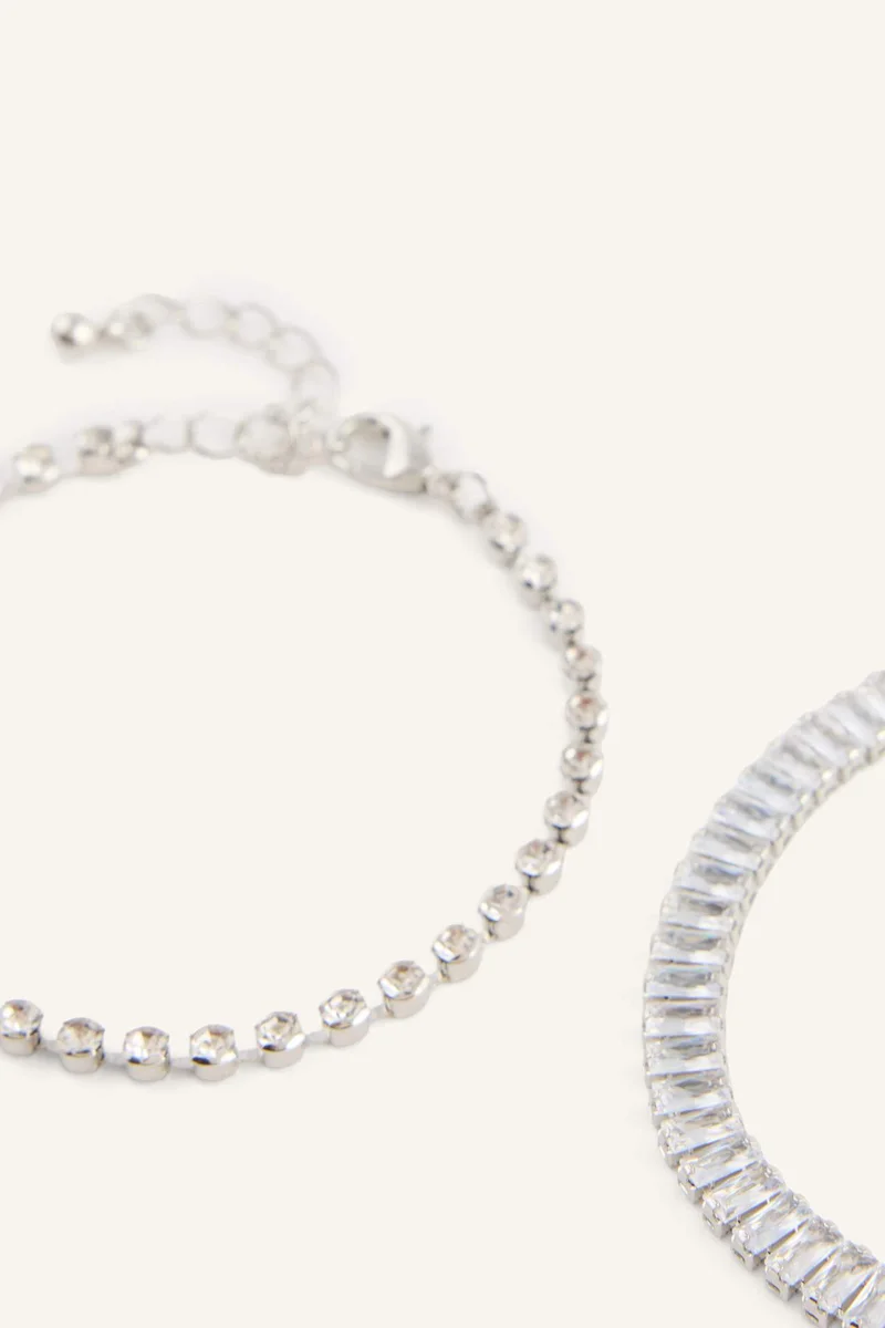 Defacto  Woman 2 Piece Chain Bracelet Set for Women | Best Price UAE