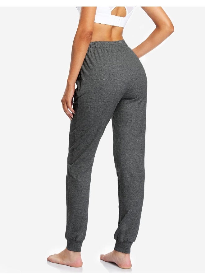 Safort 28" 31" 34" Inseam Regular Tall 100% Cotton Sweatpants Joggers 3 Pockets - Image 1