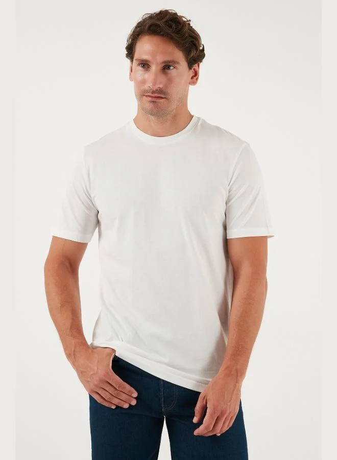 Buratti  Buratti Cotton Regular Fit Crew Neck T Shirt Men's T SHIRT 59020204 for Men | Best Price UAE