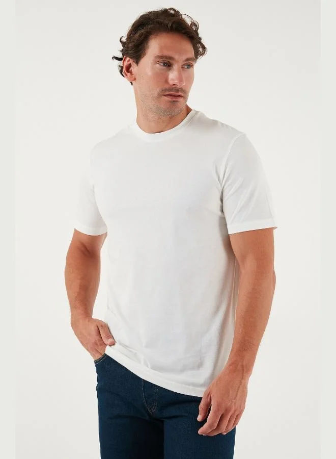 Buratti  Buratti Cotton Regular Fit Crew Neck T Shirt Men's T SHIRT 59020204 for Men | Best Price UAE