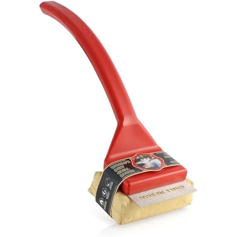 عربست جريل ريسكيو راس مكشطة قابلة للاستبدال للشواء، خالية من الشعيرات - ادوات مكشطة متينة وفريدة من نوعها لشبكات الحديد الزهر او الستانلس ستيل، منظف الشواء (فرشاة شواء) - Image 1