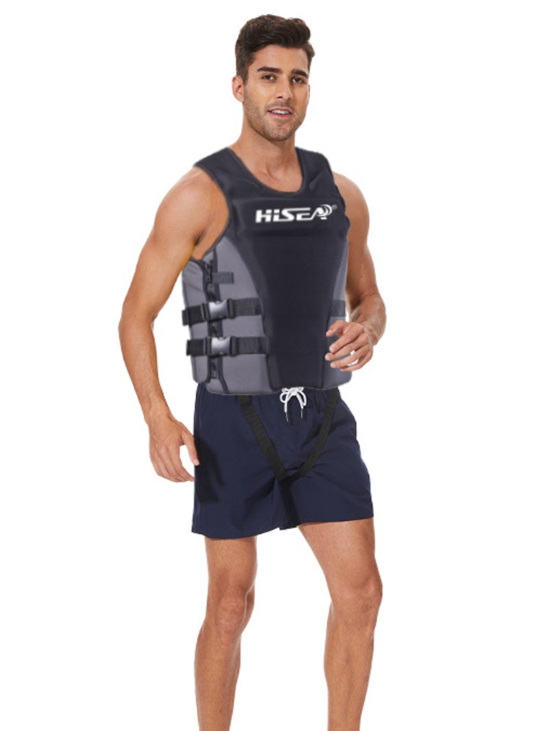 هيسا سترة بدلة غوص للبالغين، سترة غوص من النيوبرين الممتاز بدون أكمام، سترة غوص سكوبا للتجديف وركوب الأمواج - Image 2
