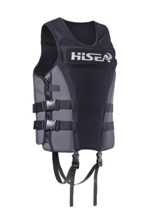 هيسا سترة بدلة غوص للبالغين، سترة غوص من النيوبرين الممتاز بدون أكمام، سترة غوص سكوبا للتجديف وركوب الأمواج - Image 1