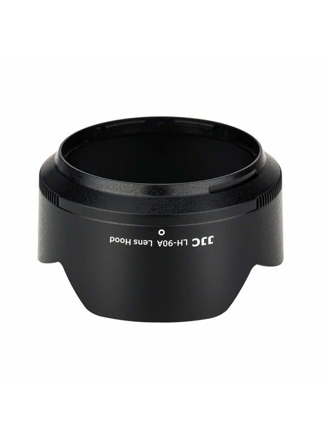 JJC LH-90A Petal Style Bayonet Lens Hood For Nikon NIKKOR Z DX 50-250mm f/4.5-6.3 VR Lens On Nikon Z50 Replaces Nikon HB-90A Lens Shade - Image 2