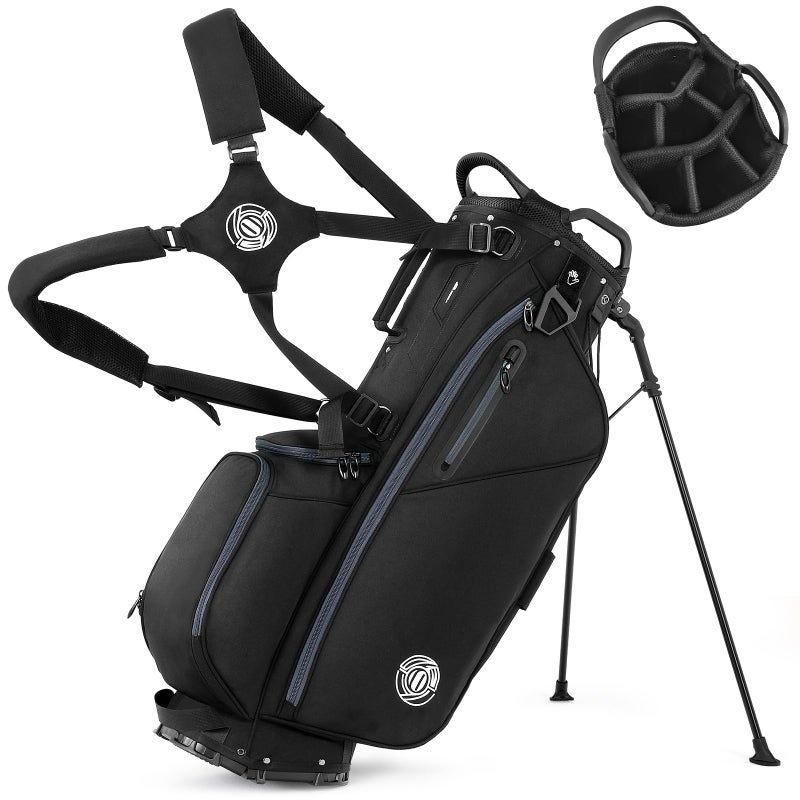 Sturdum 7 Way Golf Stand Bag, Lightweight Golf Bags for Men Women with Full-Length Dividers, Ergonomic Design, Weather-Resistant, Multi Pockets - Image 1