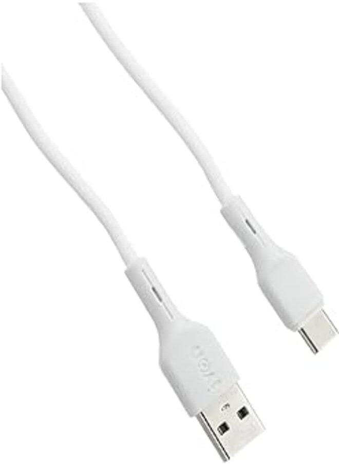 IVON Ivon kx2094 usb type-c charge and data cable for samsung phone - white 