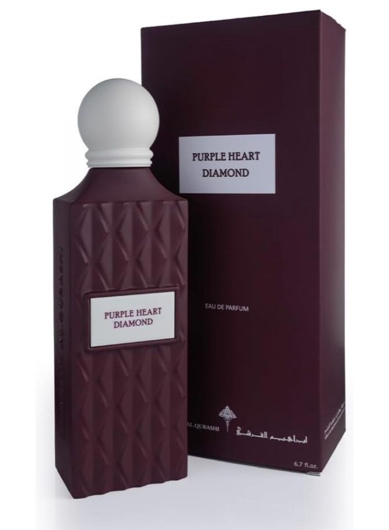 IBRAHIM ALQURASHI Ibrahim Al Qurashi perfume Purple Heart Diamond 150ml EDP, luxury Long Lasting Perfume For Women, Refreshing scent - Image 3