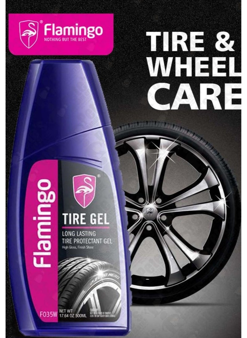 Flamingo Grape Tire Polish 500 ml - Image 2