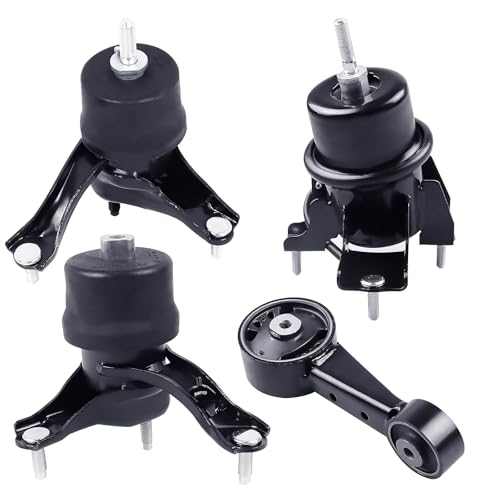 BEBLEPANY Engine Motor Transmission Mount Kit 4pcs Compatible with Fits 20082012 Toyota Avalon 35L for Auto Trans 20072011 Toyota Camry 35L Replace A4259 A4288 A42017HY A62036HY - Image 1