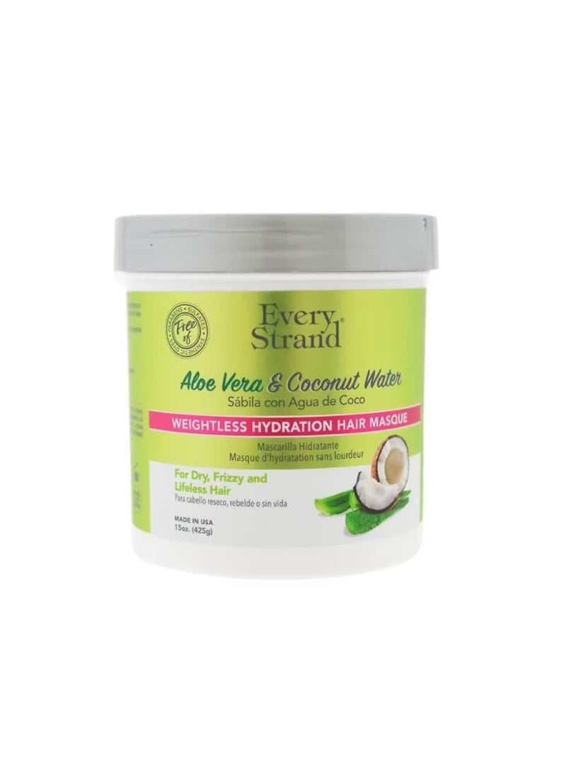 Every Strand Aloe Vera & Coconut Water Weightless Hydration Masque Jar 15Oz
