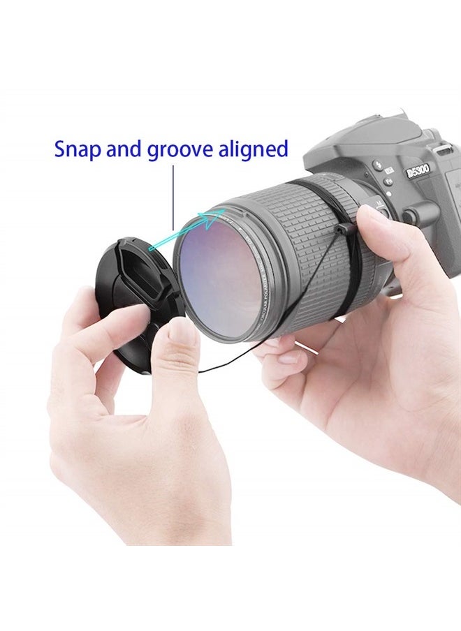 HUIPUXIANG - 67mm Lens Cap Cover for Nikon CoolPix P900 P950 Digital Camera (for Accessories),HUIPUXIANG [2 Pack] - Image 1