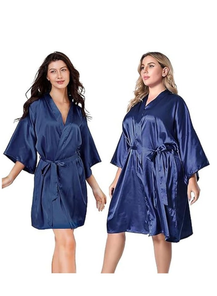 Women's bathrobes, pajamas, satin pajamas, nightdresses,  - Image 1