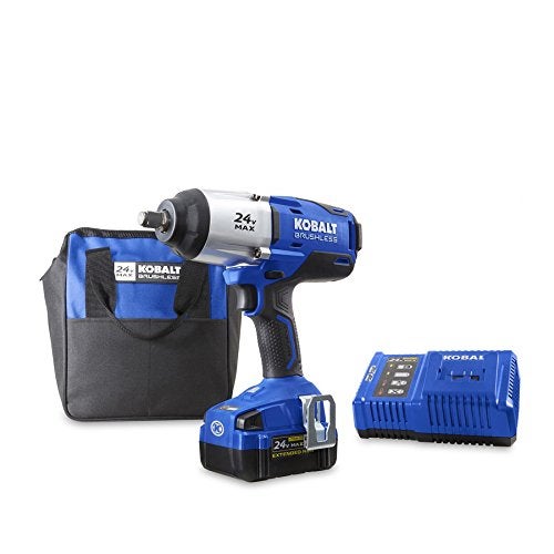 Kobalt 24-Volt Max-Volt 1/2-in Drive Cordless Impact Wrench (Item #672825) - Image 1