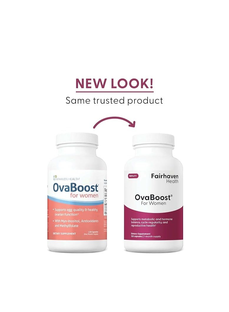 fairhaven health OvaBoost for Women 120 Capsules - Image 4