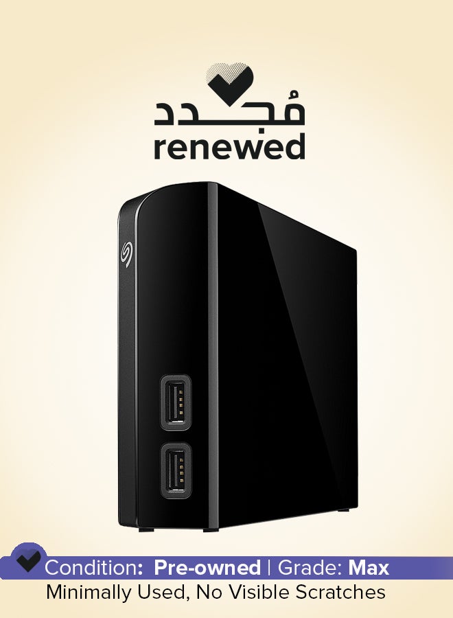 سيجيت Renewed - Backup Plus Hub External Desktop Hard Drive Storage - STEL4000200 4 TB - Image 1