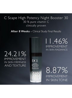 Dermatologic Cosmetic Laboratories Dermatologic Cosmetic Laboratories C Scape High Potency Night Booster 30, 1 Fl Oz  - Image 4