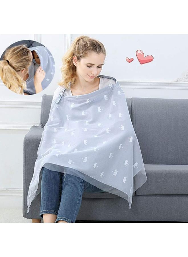 Moro Moro Breastfeeding Cover with Adjustable Strap – Full Coverage & Breathable Fabric - Image 1