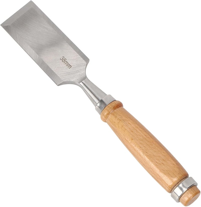 Flat Chisel Sturdy Chrome Alloy Steel 38mm for DIY Woodworking Projects - Image 3